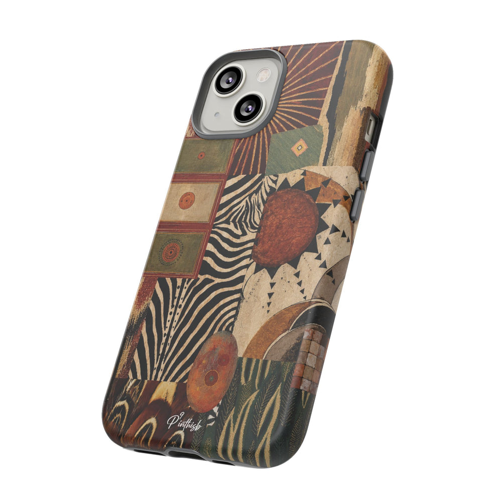 Abstract Boho Collage Tough Case