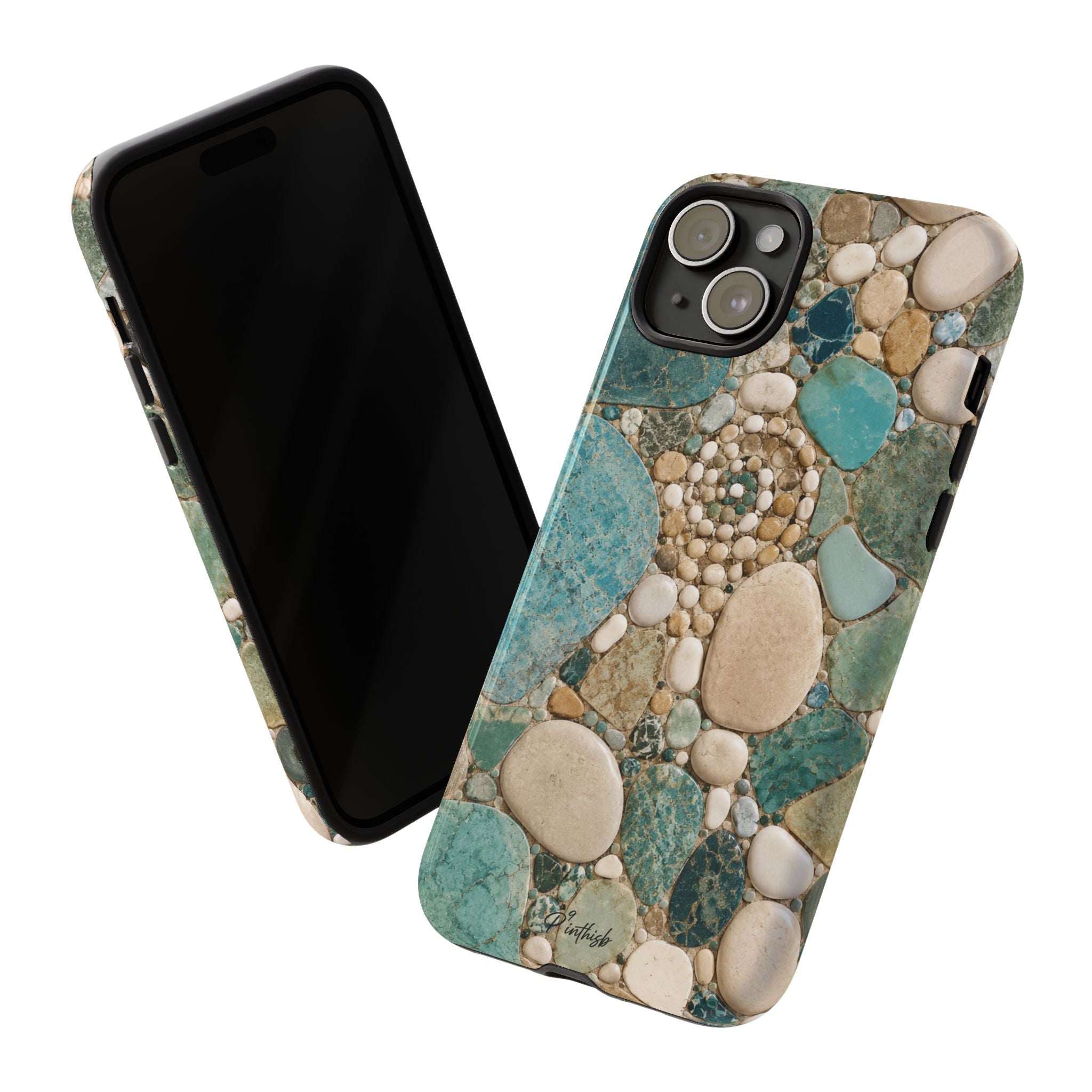 Sea Glass Mosaic Tough Case