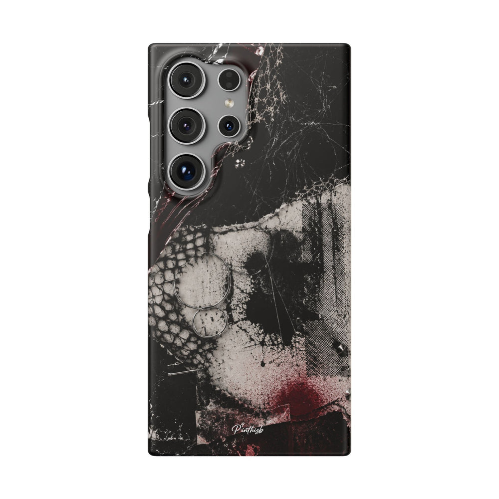 Midnight Static Snap Phone Case