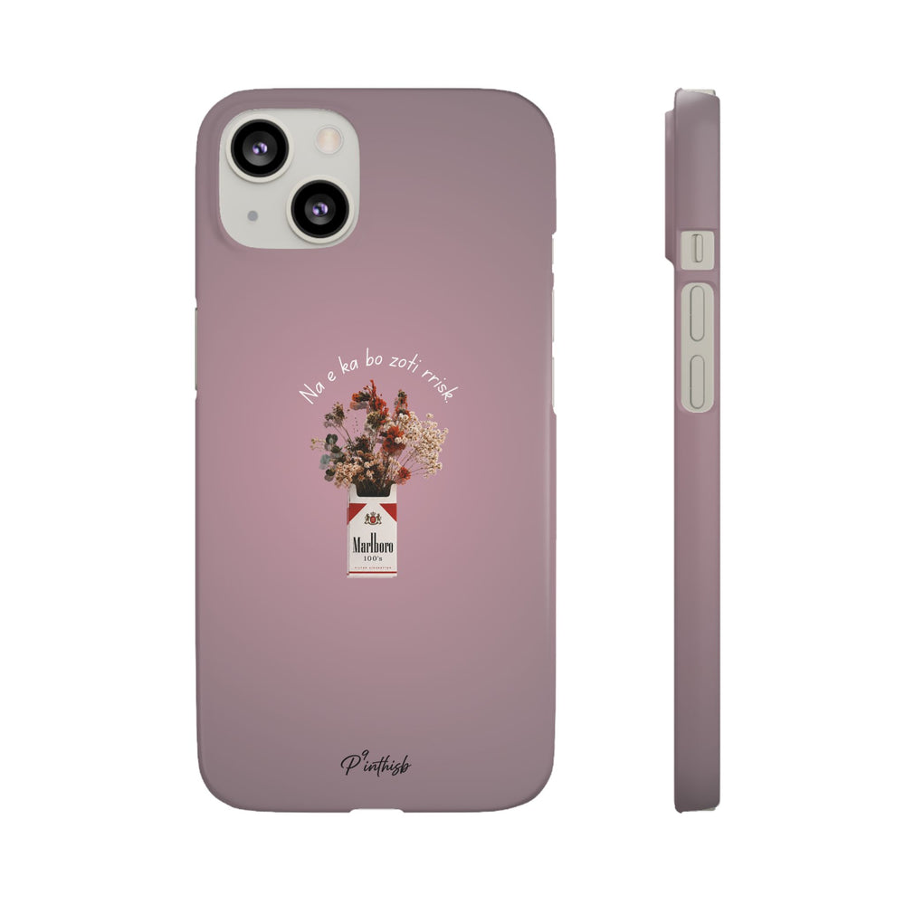 "Na e ka bo zoti rrisk." Snap Phone Case
