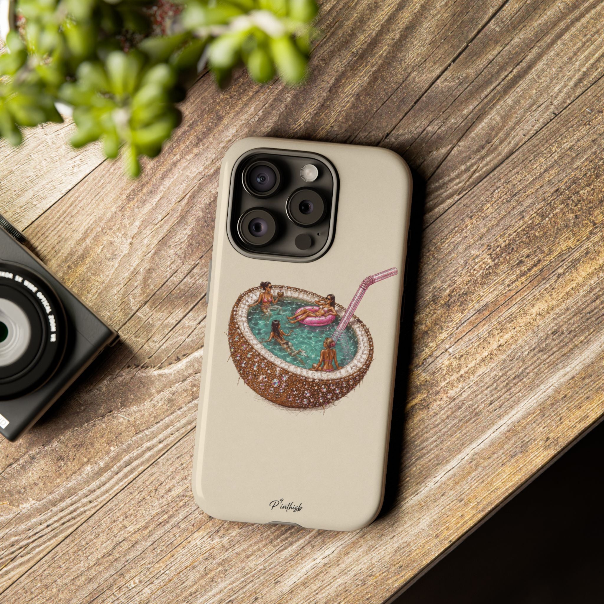 Coconut Pool Phone Case