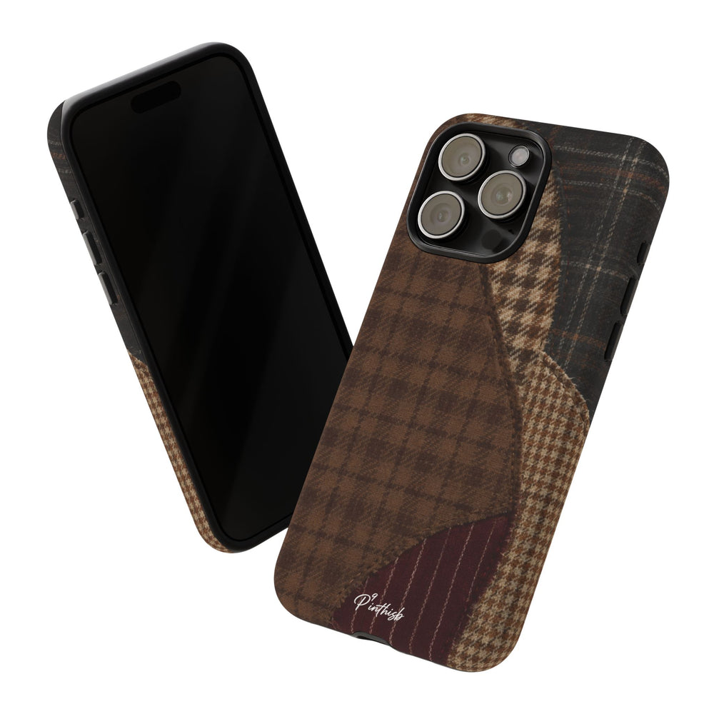 Rustic Brown Retro Tough Case