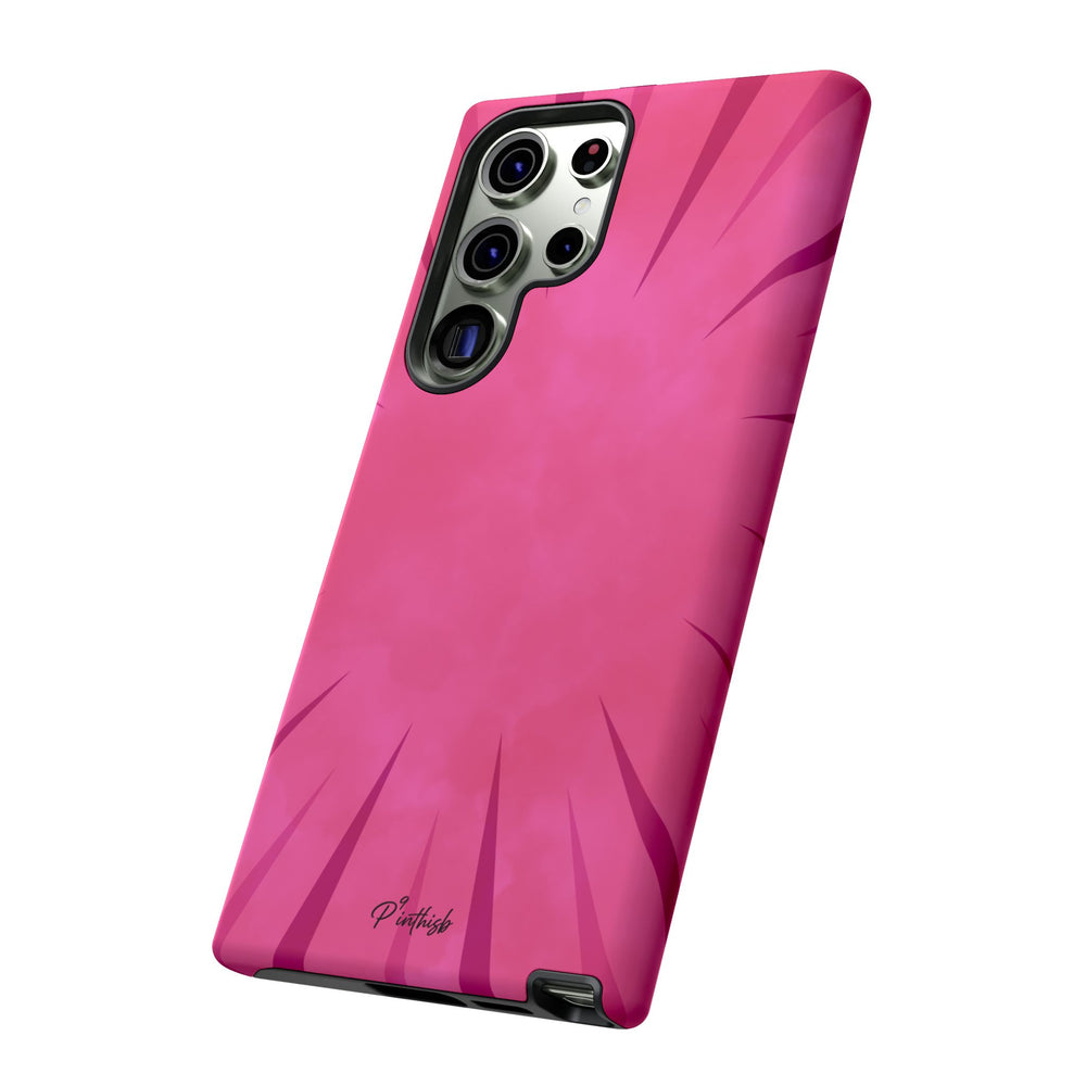 Pink Burst Tough Phone Case