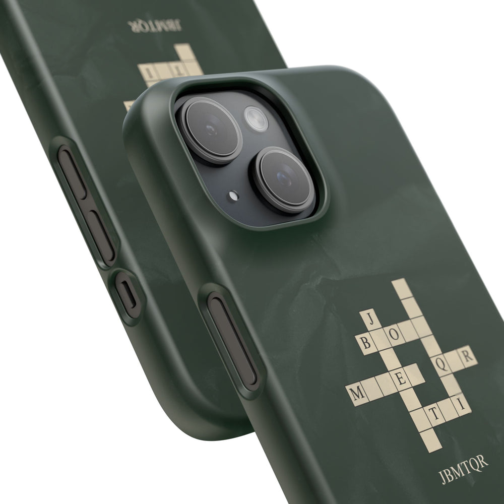 "JBMTQR crossword" Snap Phone Case