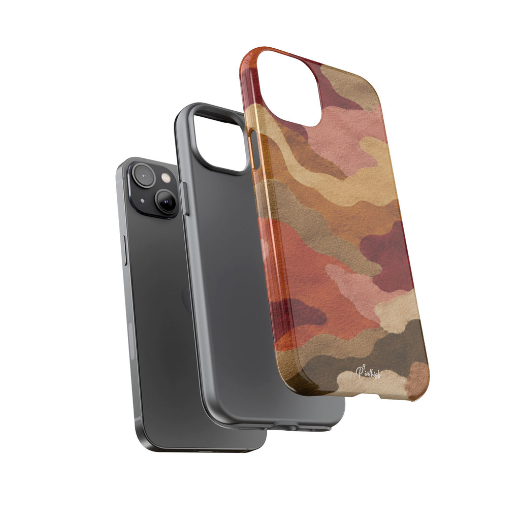 Watercolour Camo Tough Case