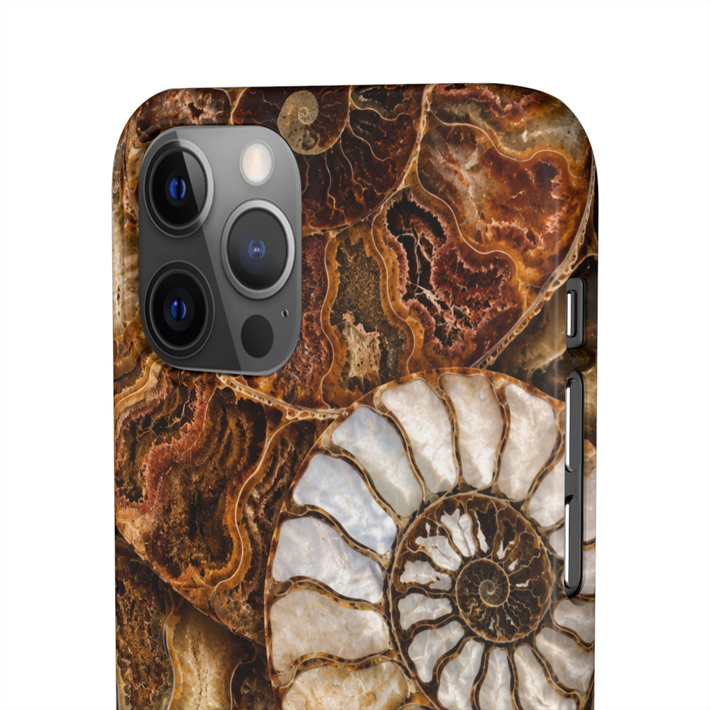 Nautilus Fossil Snap Case