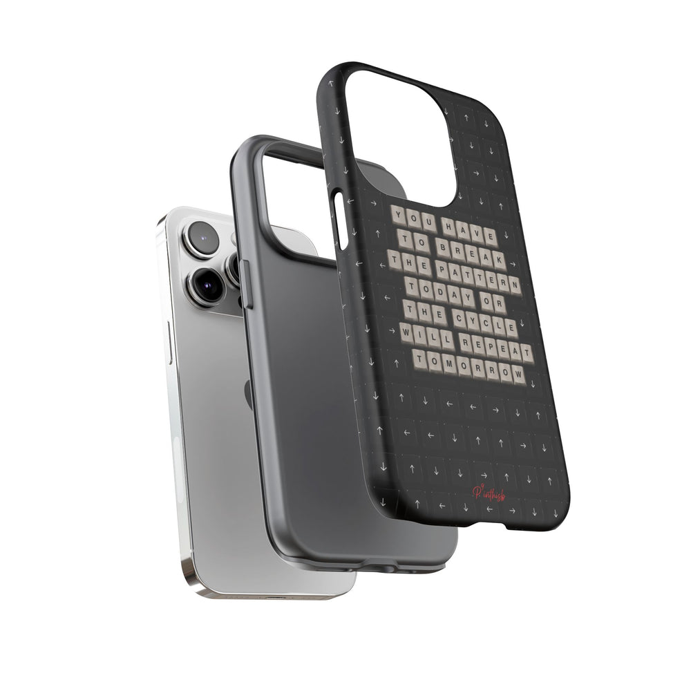 "Break the pattern" Keyboard Tough Case