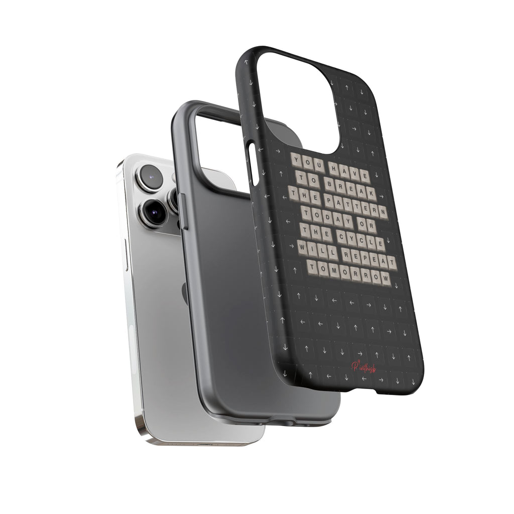 "Break the pattern" Keyboard Tough Case