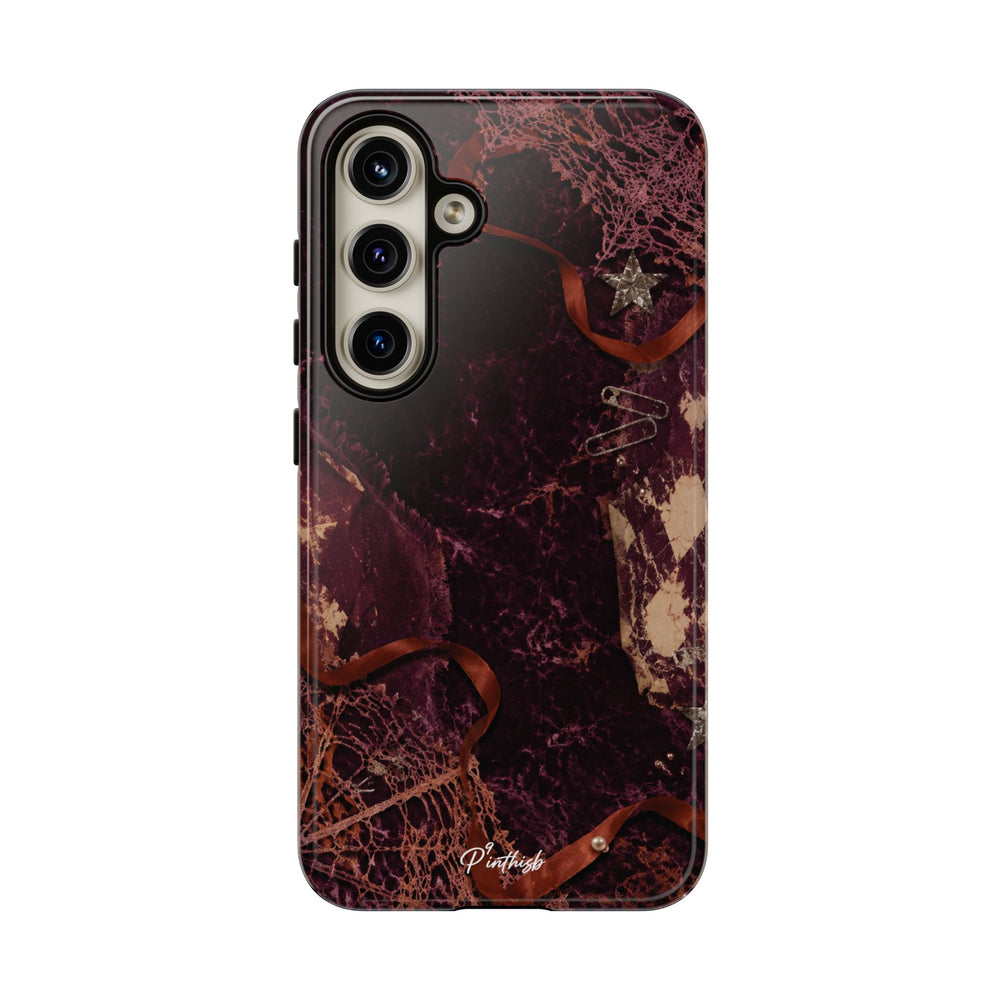 Dark Maroon Vintage Tough Case
