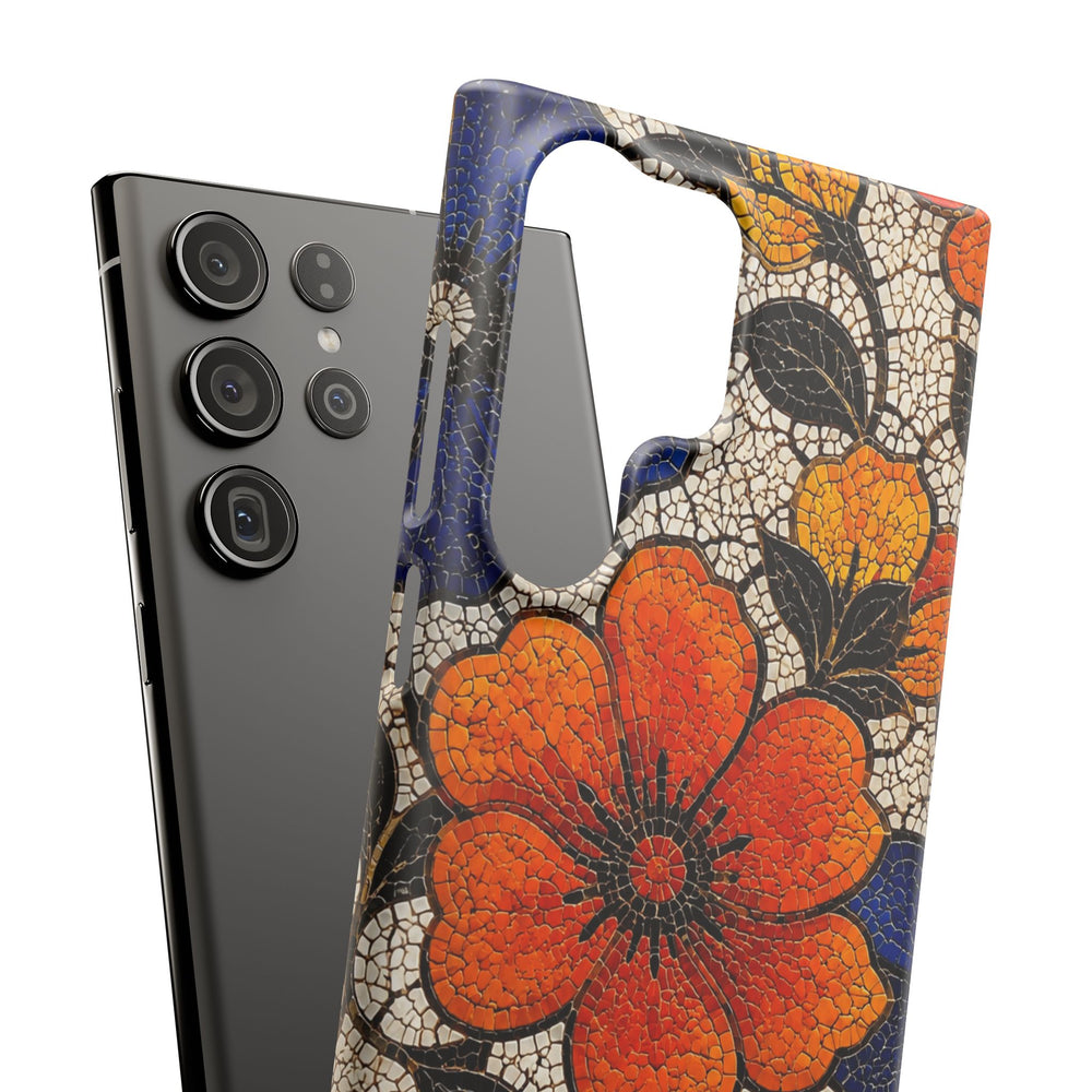 Floral Mosaic Snap Case