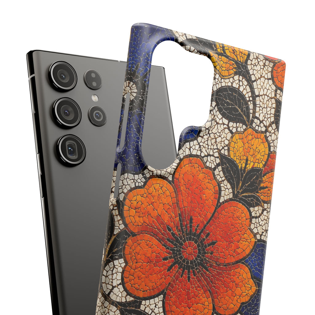 Floral Mosaic Snap Case