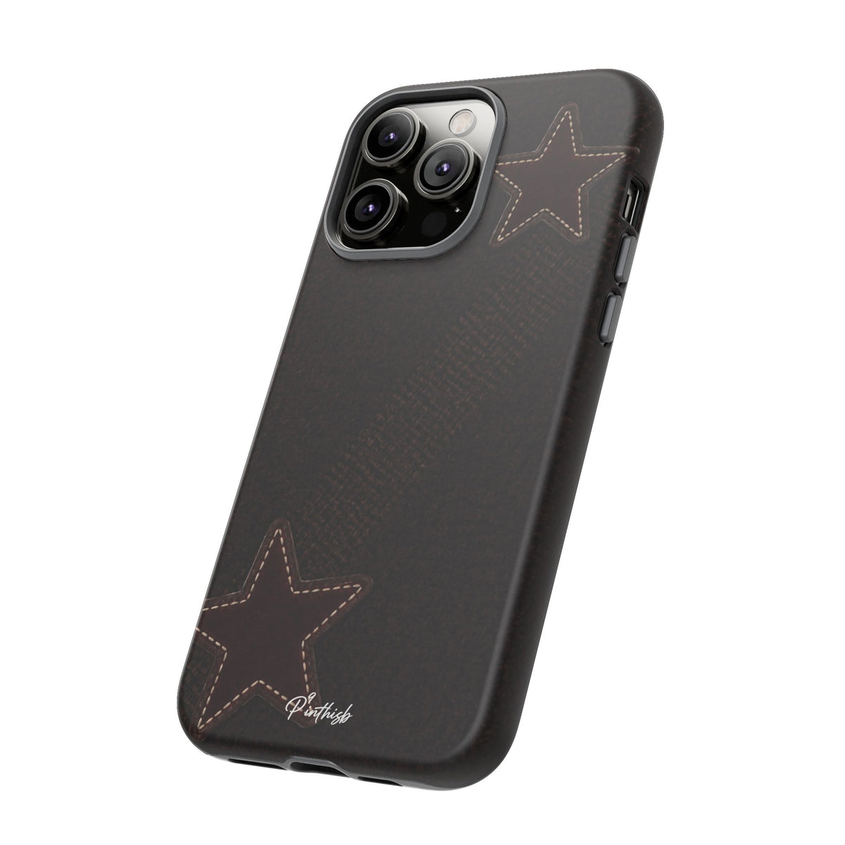 Rustic Stitched Star Phone Case