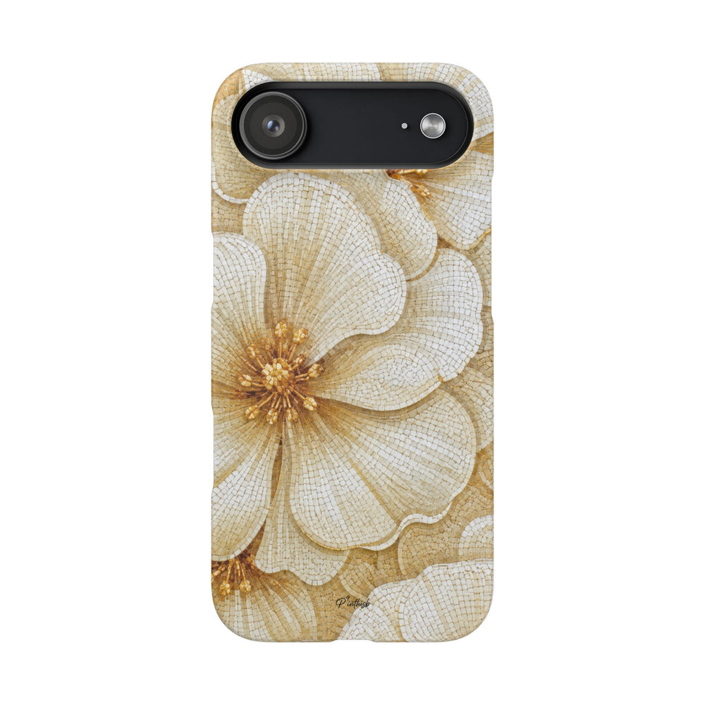 Floral Gold Bloom Snap Case
