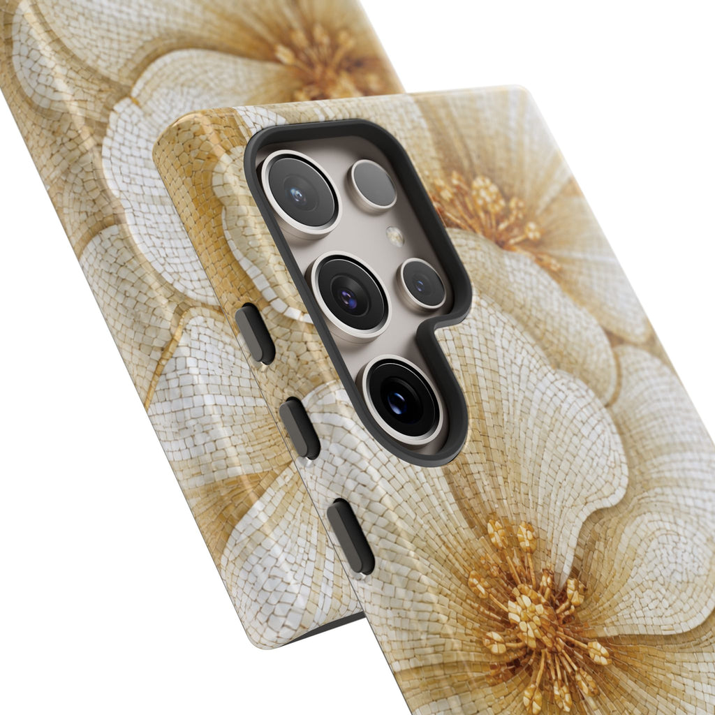 Floral Gold Bloom Tough Case
