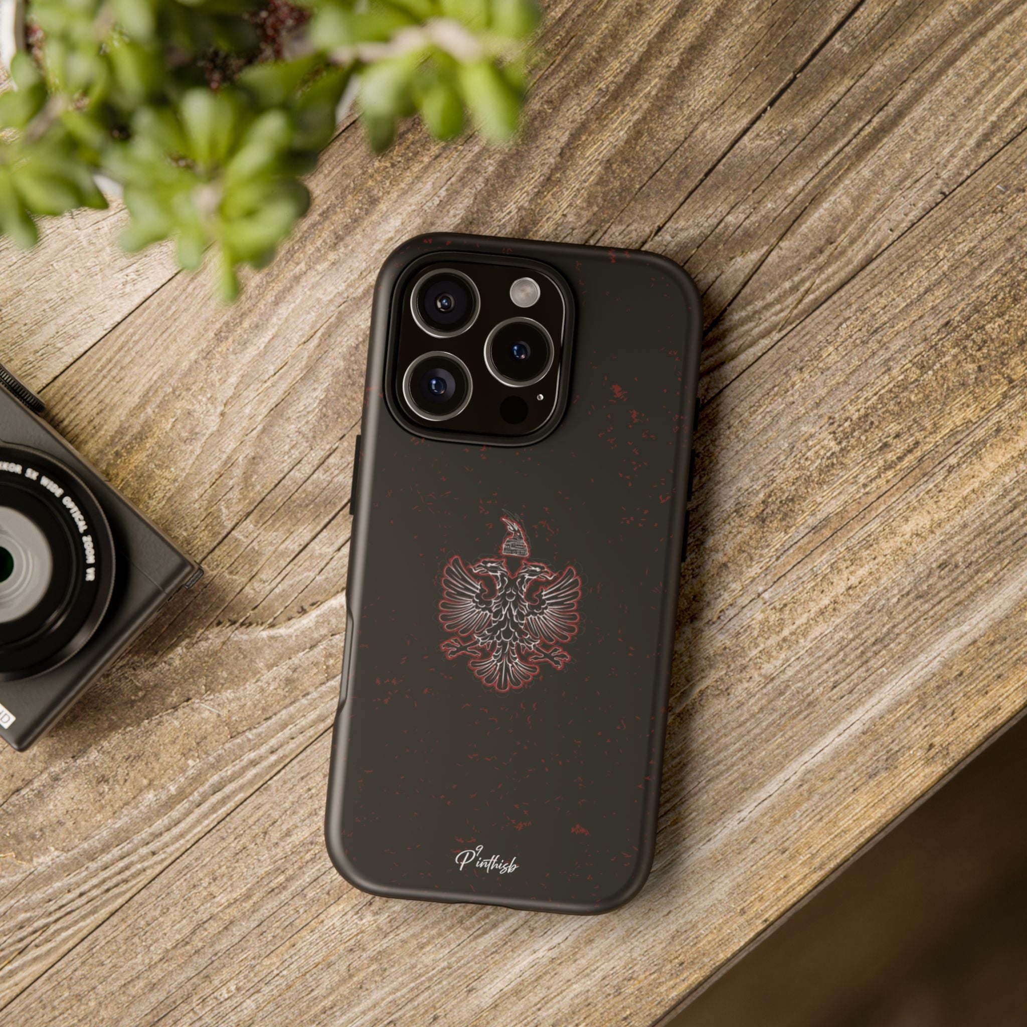 Albanian eagle Tough Phone Case