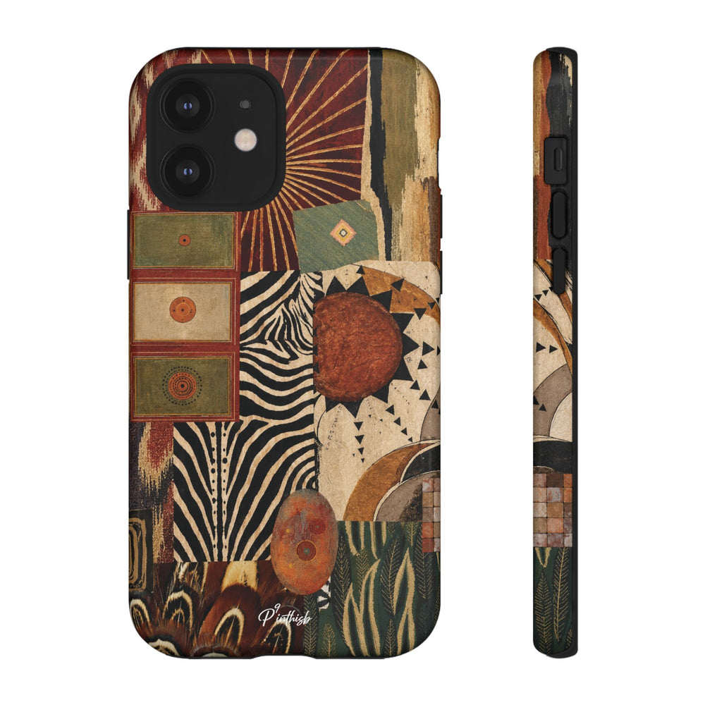 Abstract Boho Collage Tough Case