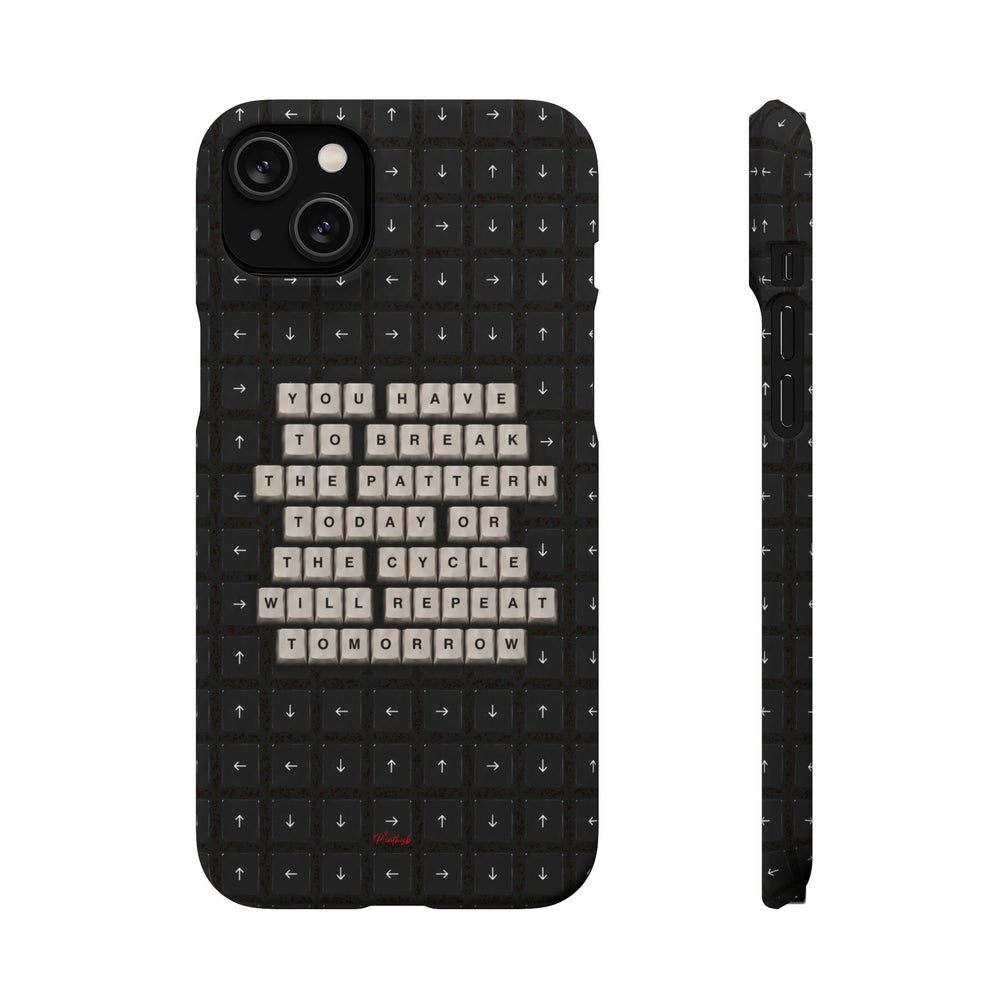 "Break the pattern" Keyboard Snap Case