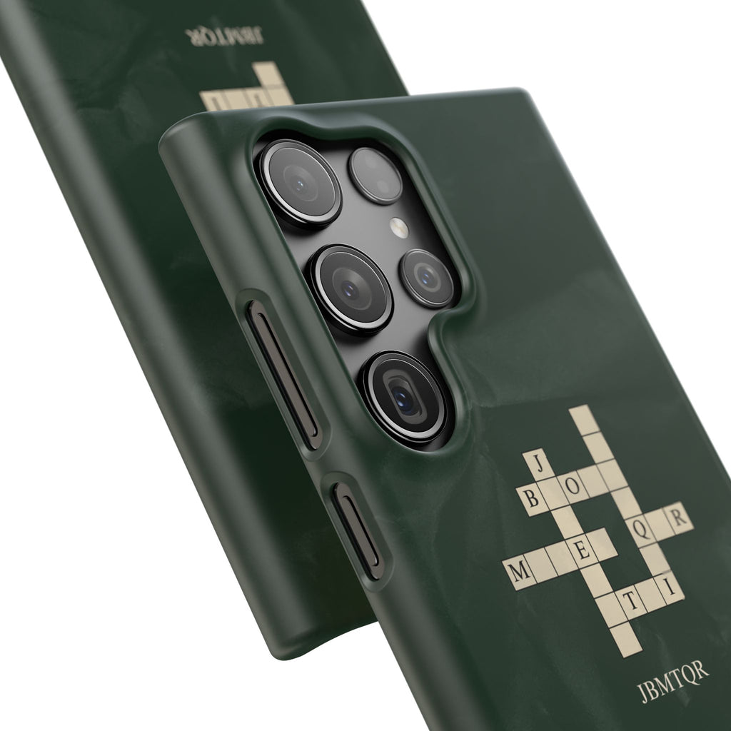 "JBMTQR crossword" Snap Phone Case