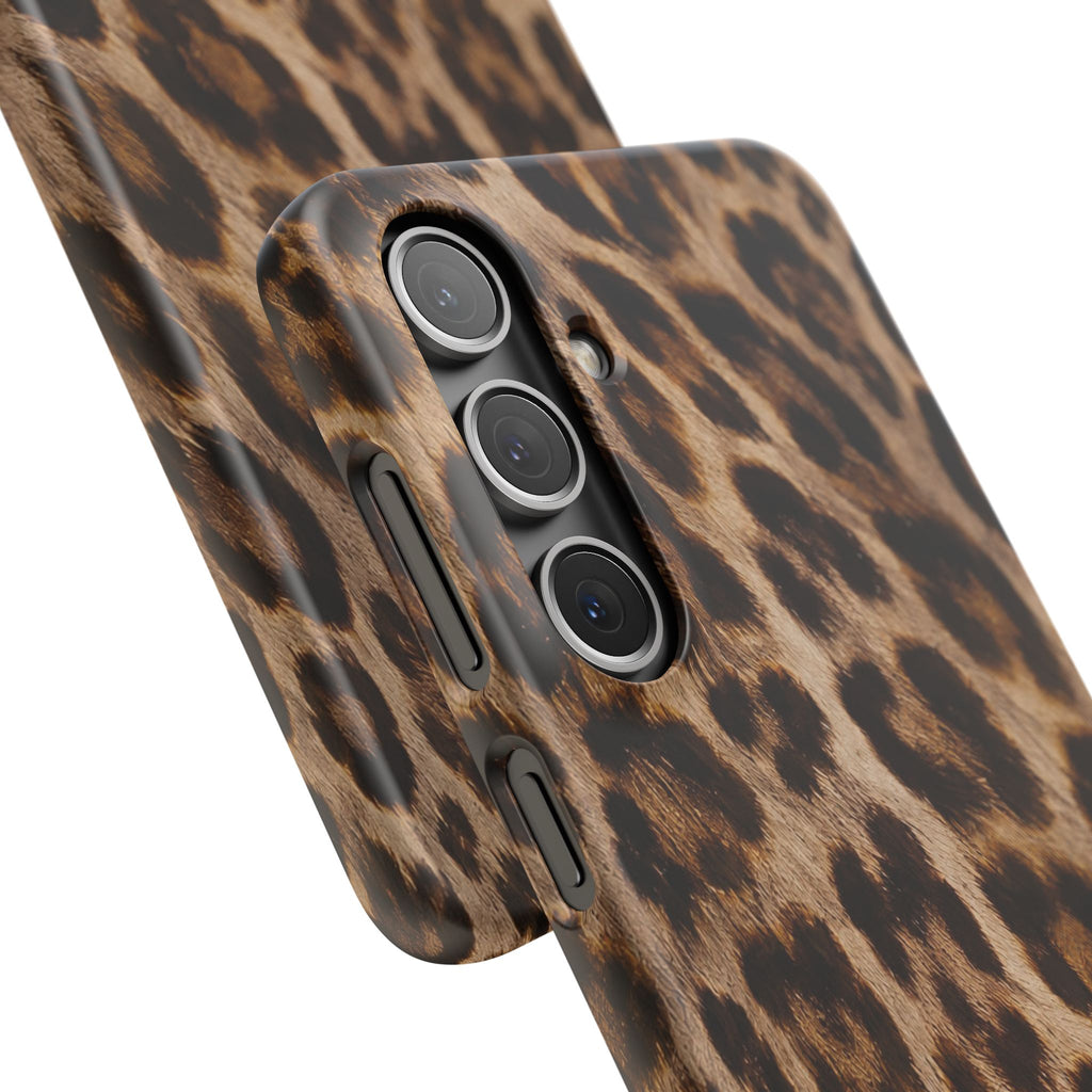 Leopard Print Snap Phone Case