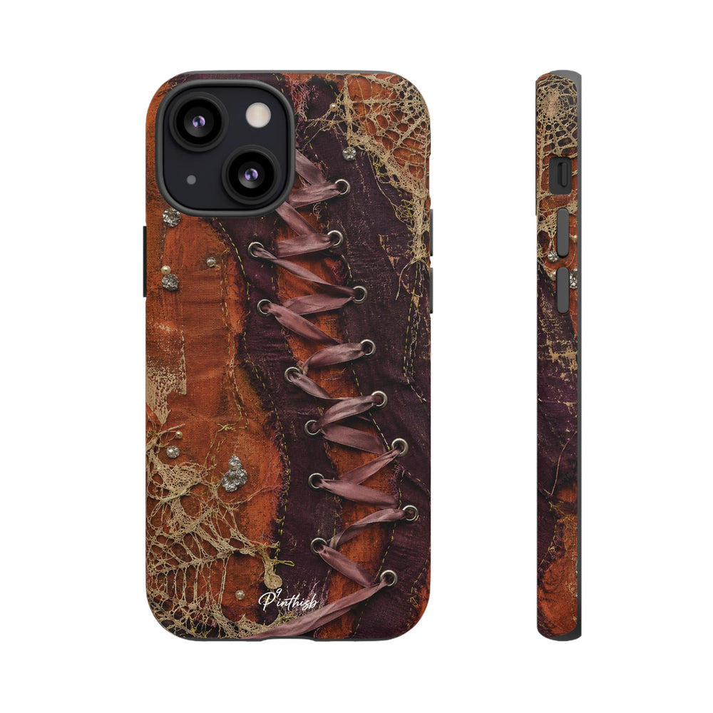 Vintage Leather Lace Tough Case