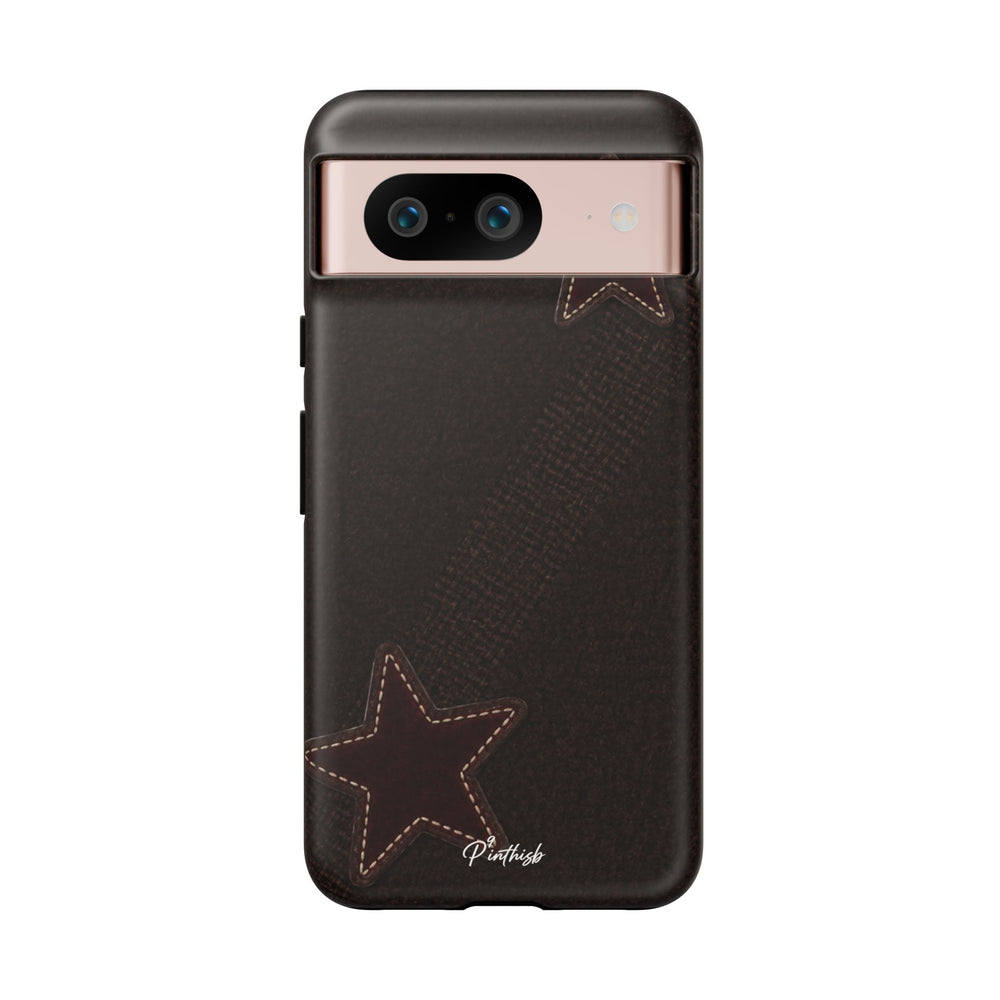 Rustic Stitched Star Phone Case