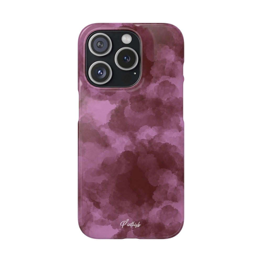 Purple Rain Snap Phone Case