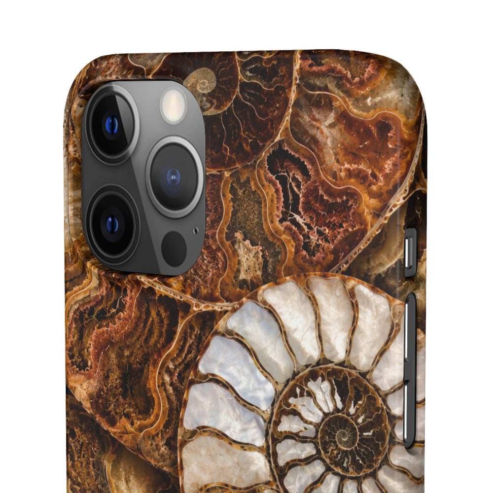Nautilus Fossil Snap Case