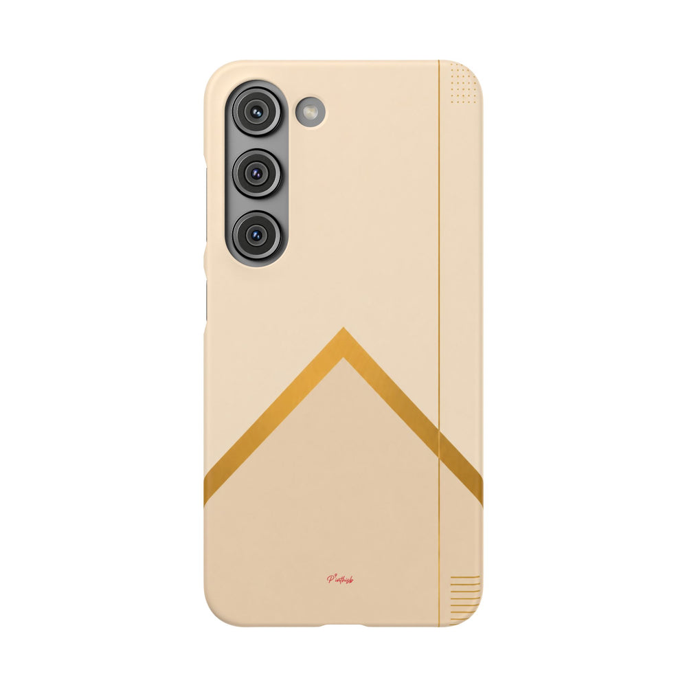 Gold Malboro Inspired Snap Phone Case