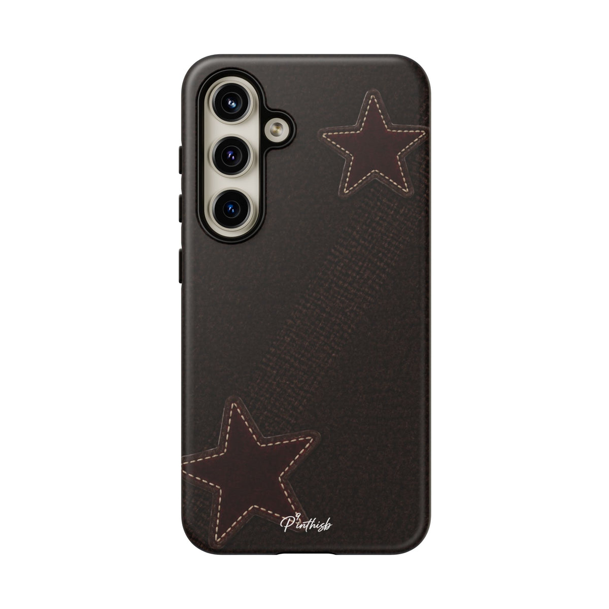 Rustic Stitched Star Phone Case