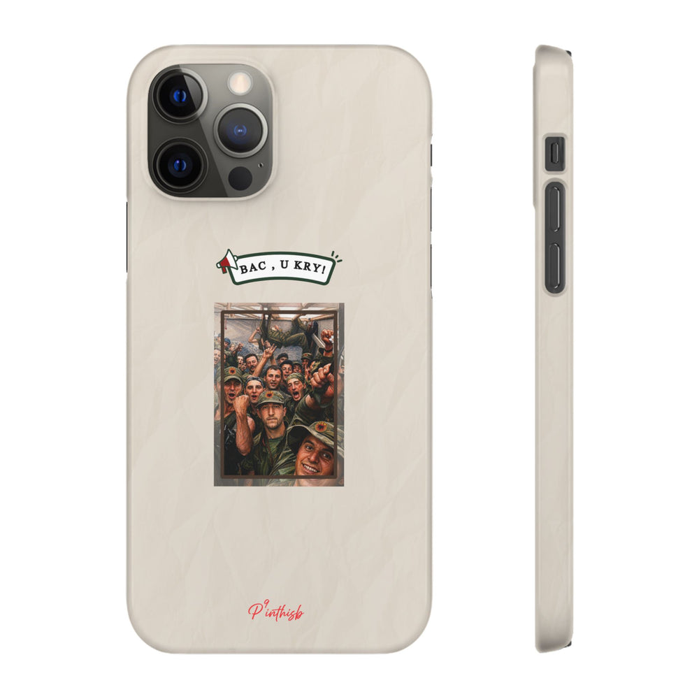 "BAC, U KRY!" Snap Case
