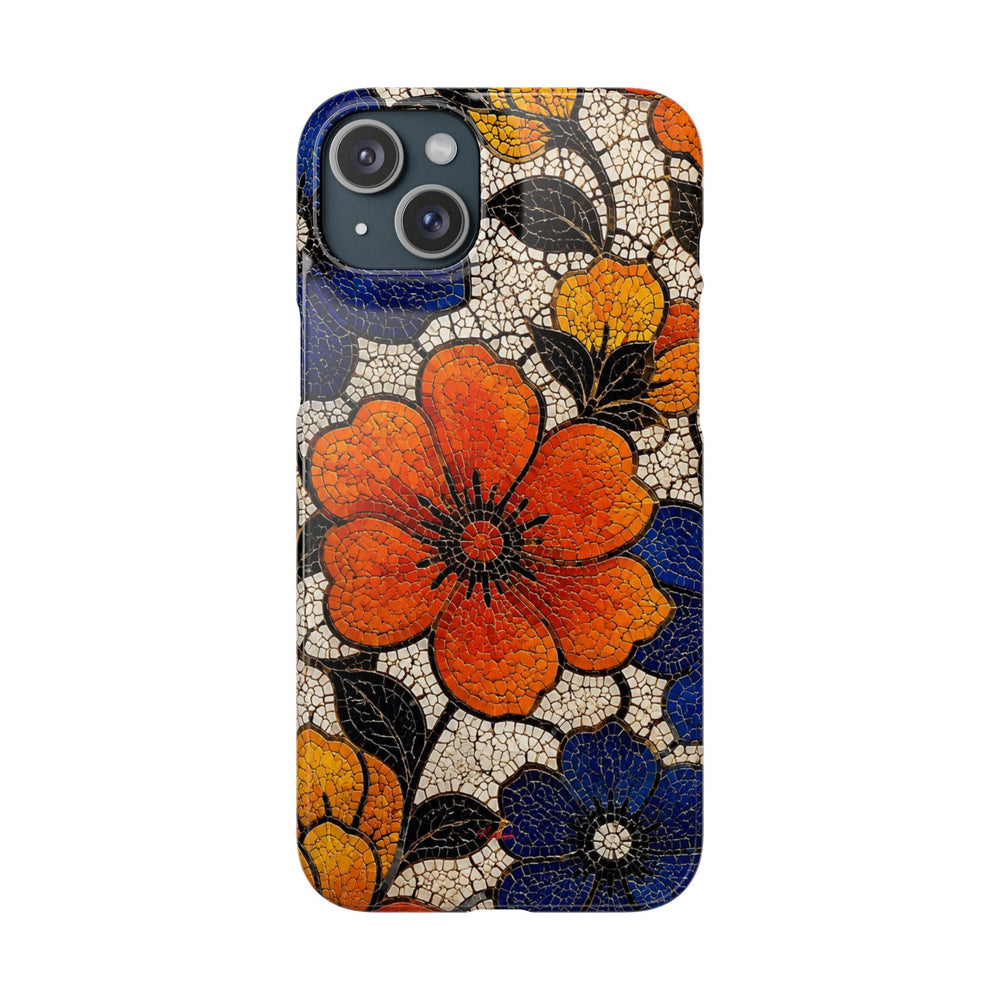 Floral Mosaic Snap Case
