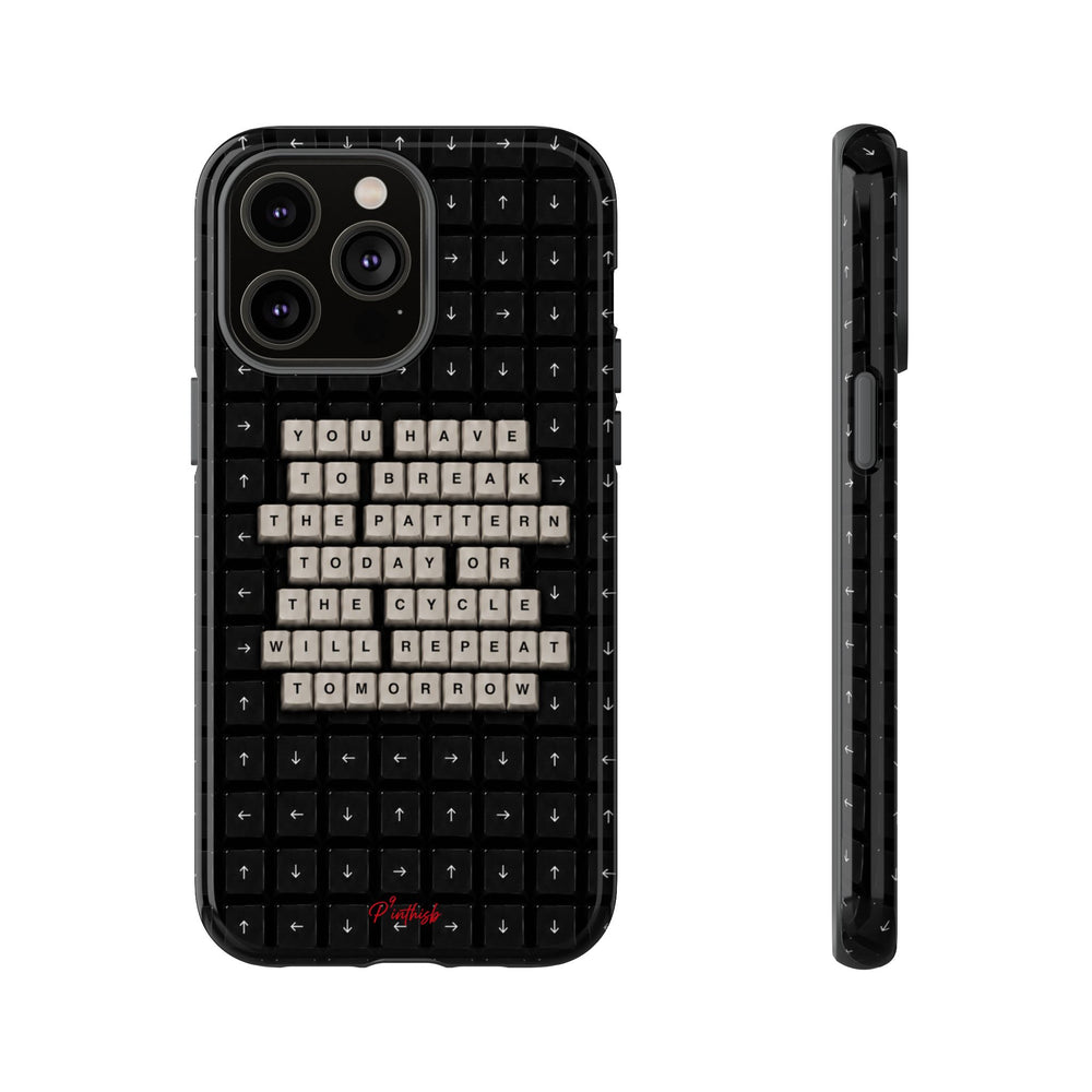 "Break the pattern" Keyboard Tough Case