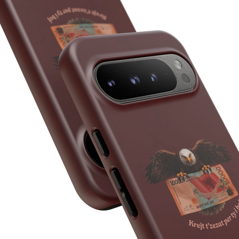 "Krejt t'zezat për ty i boj" Albanian Tough Phone Case