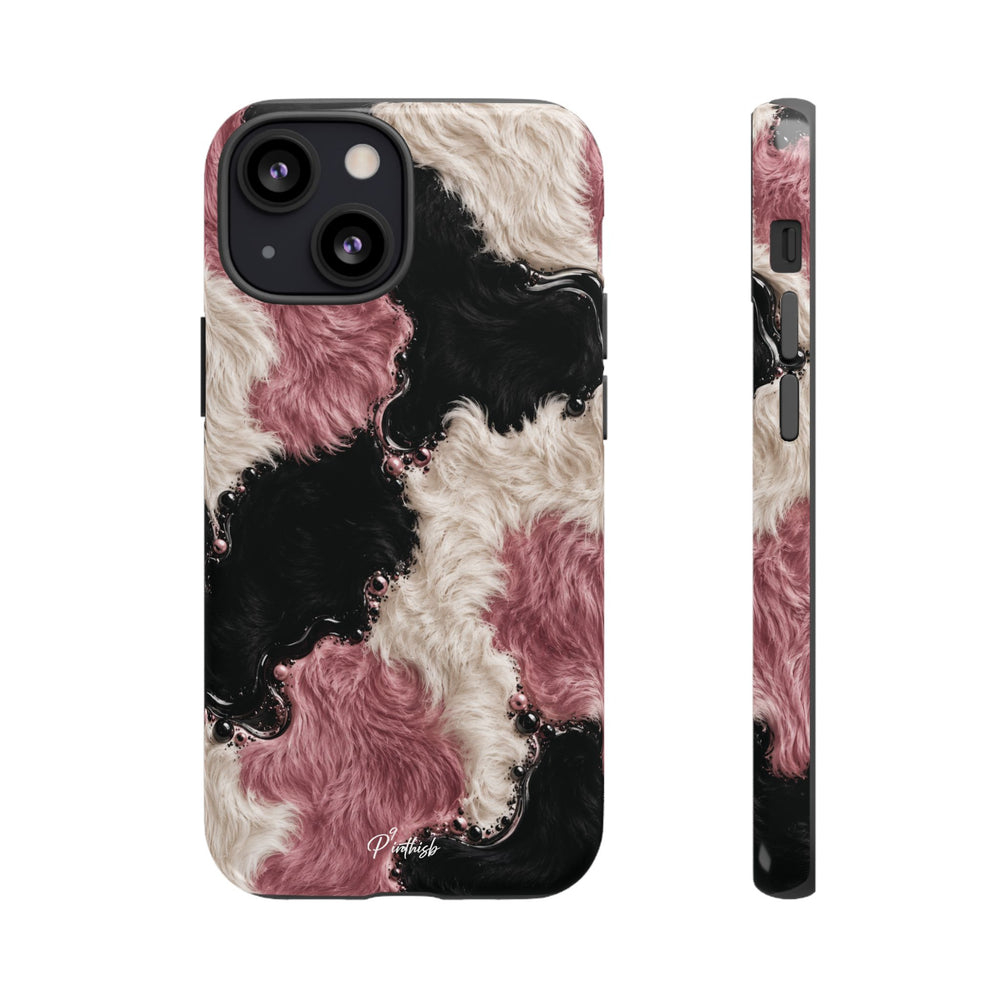 Cow Print Swirl Tough Case
