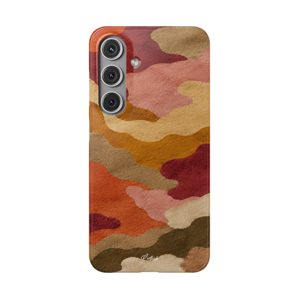 Watercolour Camo Snap Case