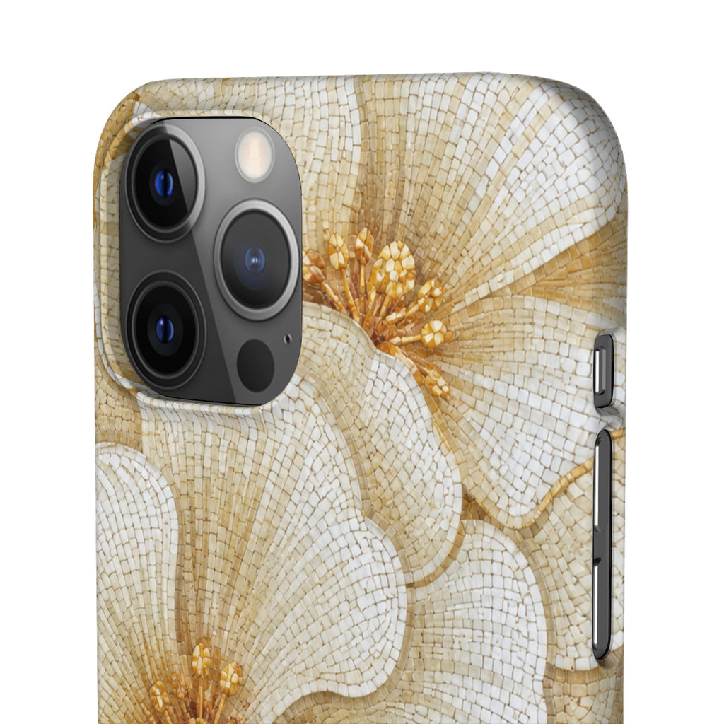 Floral Gold Bloom Snap Case