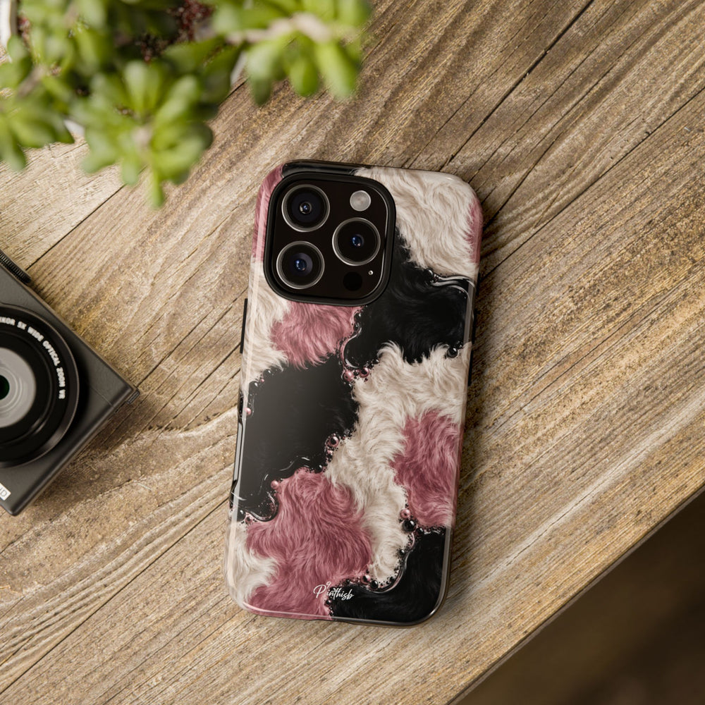 Cow Print Swirl Tough Case