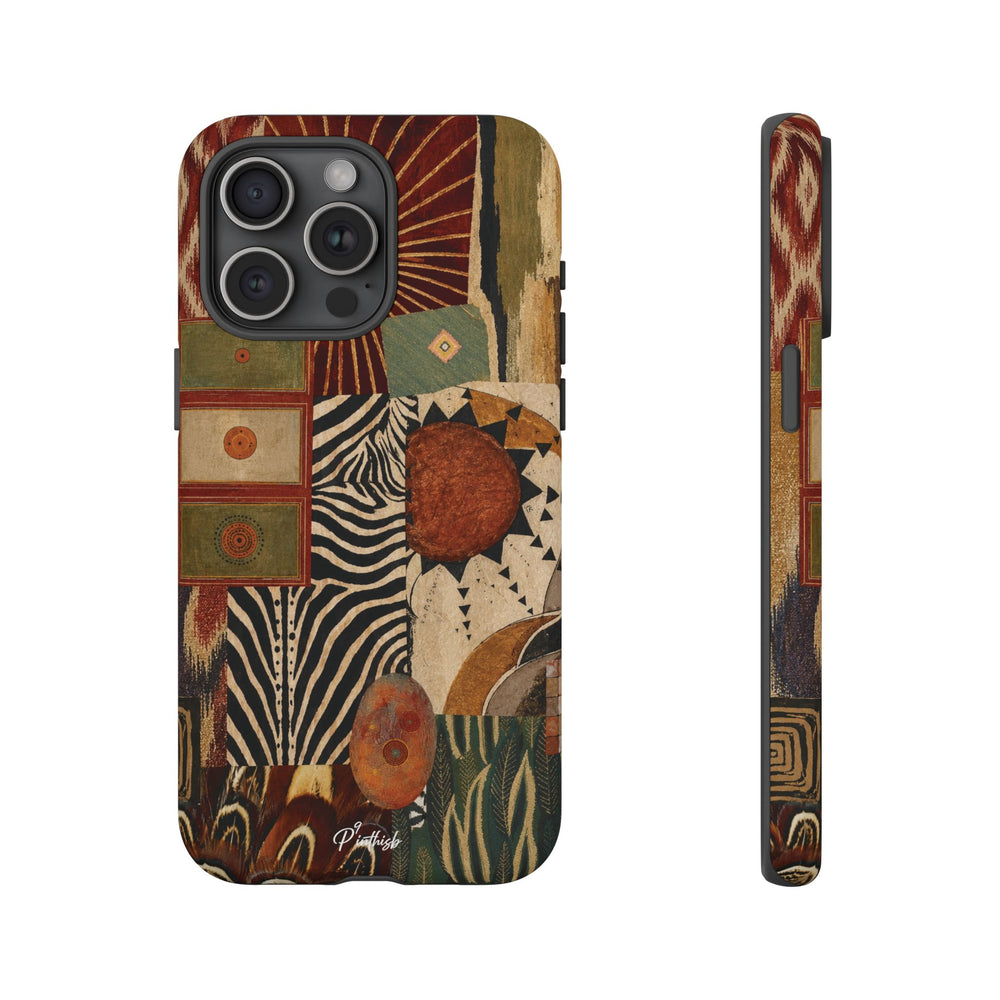 Abstract Boho Collage Tough Case