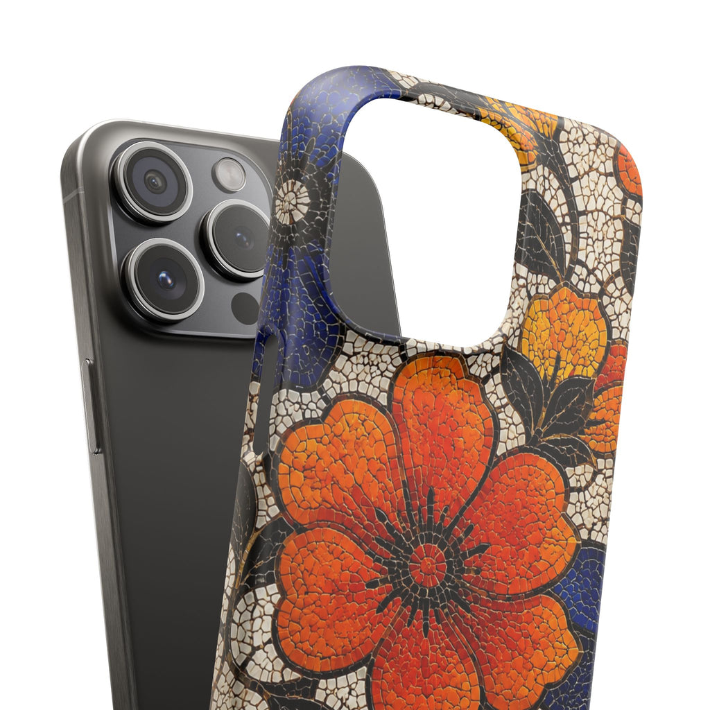 Floral Mosaic Snap Case