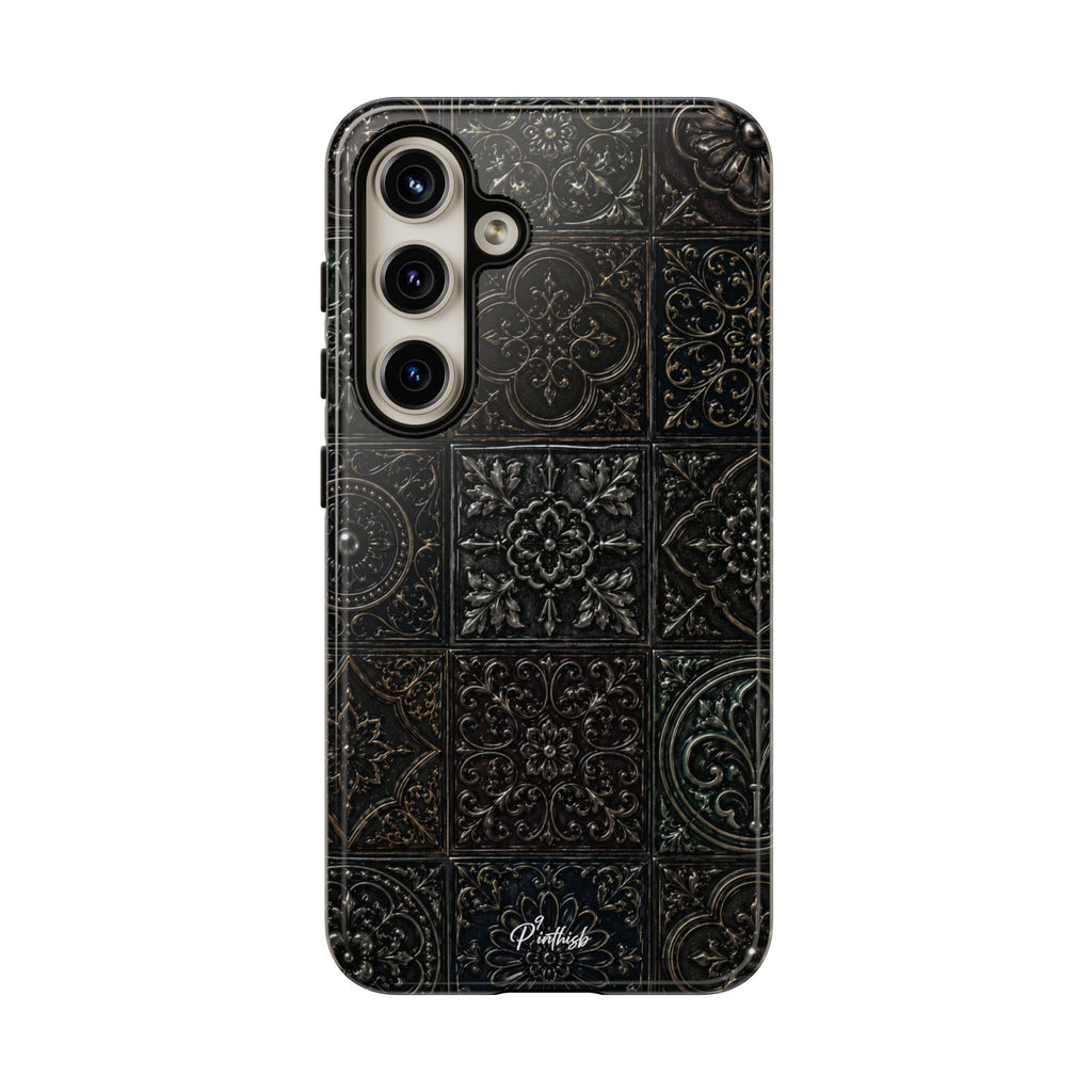 Mosaic Pattern Tough Phone Case