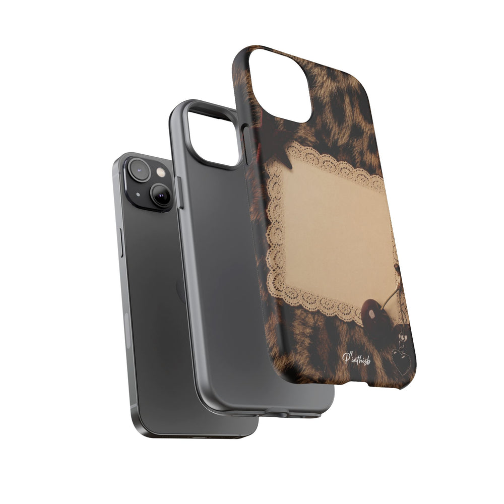 Personalized Leopard Lace Phone Case