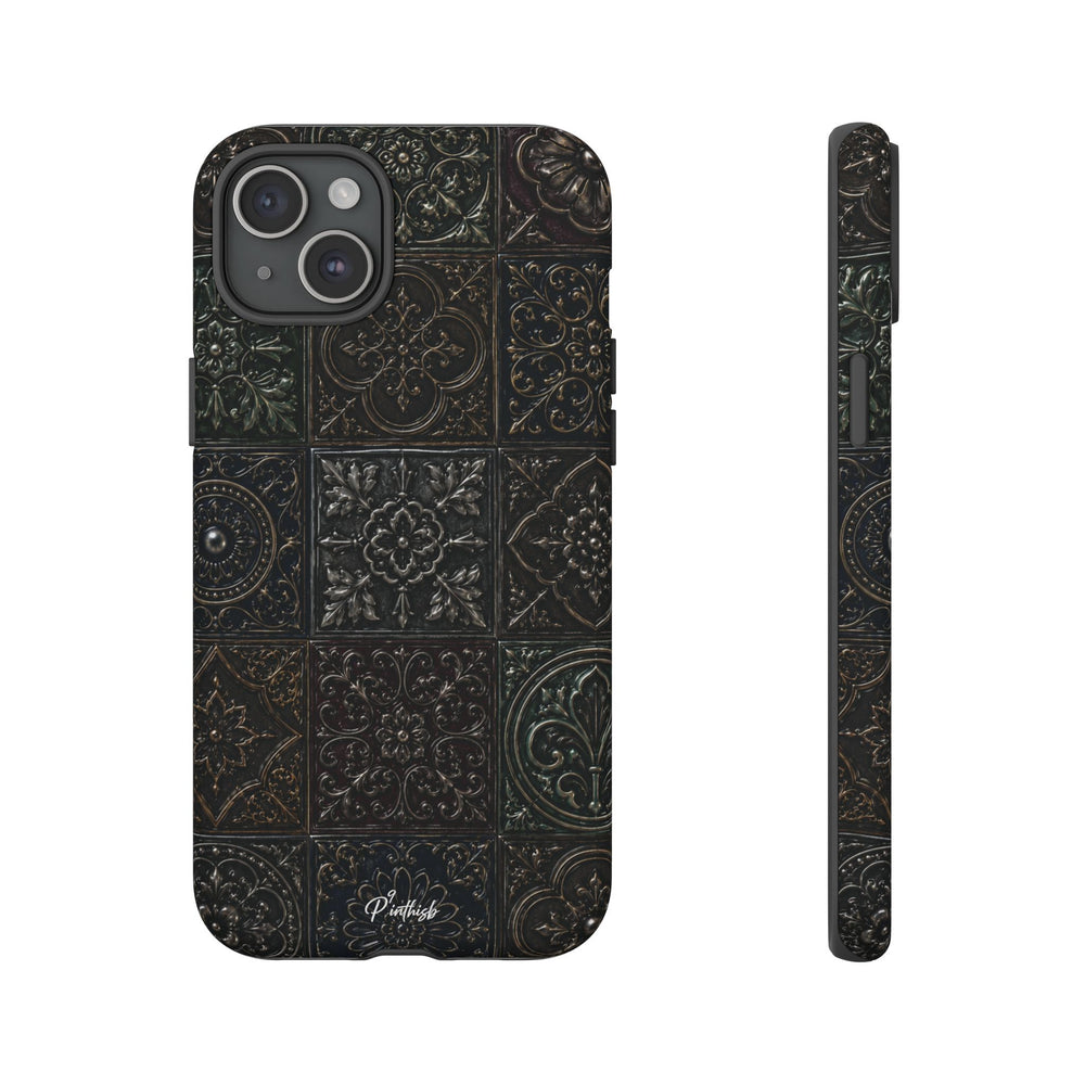 Mosaic Pattern Tough Phone Case
