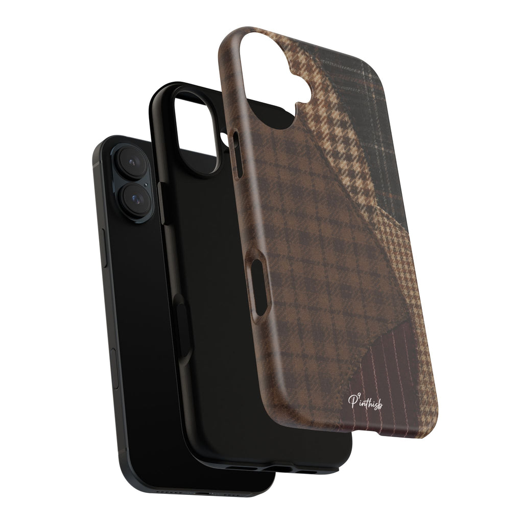 Rustic Brown Retro Tough Case