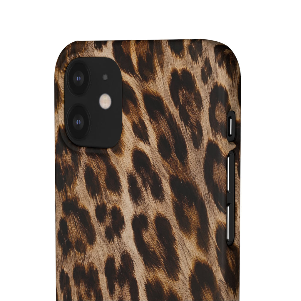 Leopard Print Snap Phone Case
