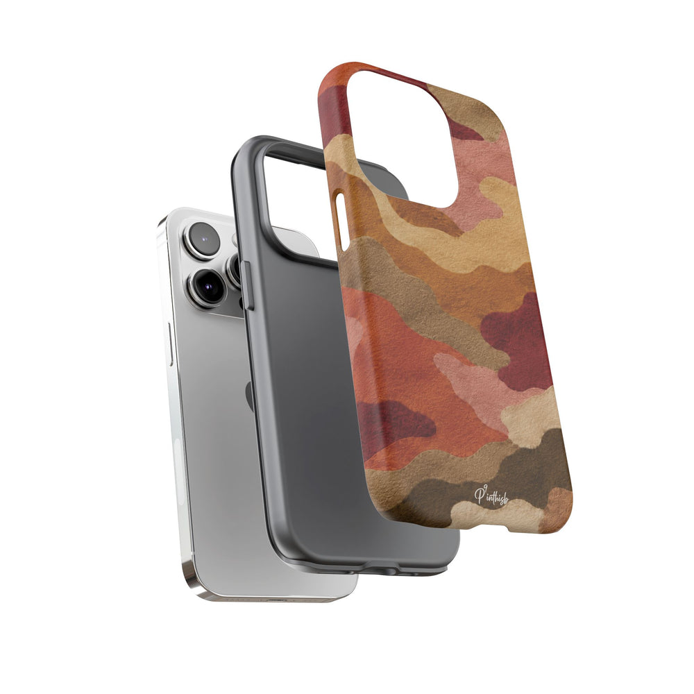 Watercolour Camo Tough Case