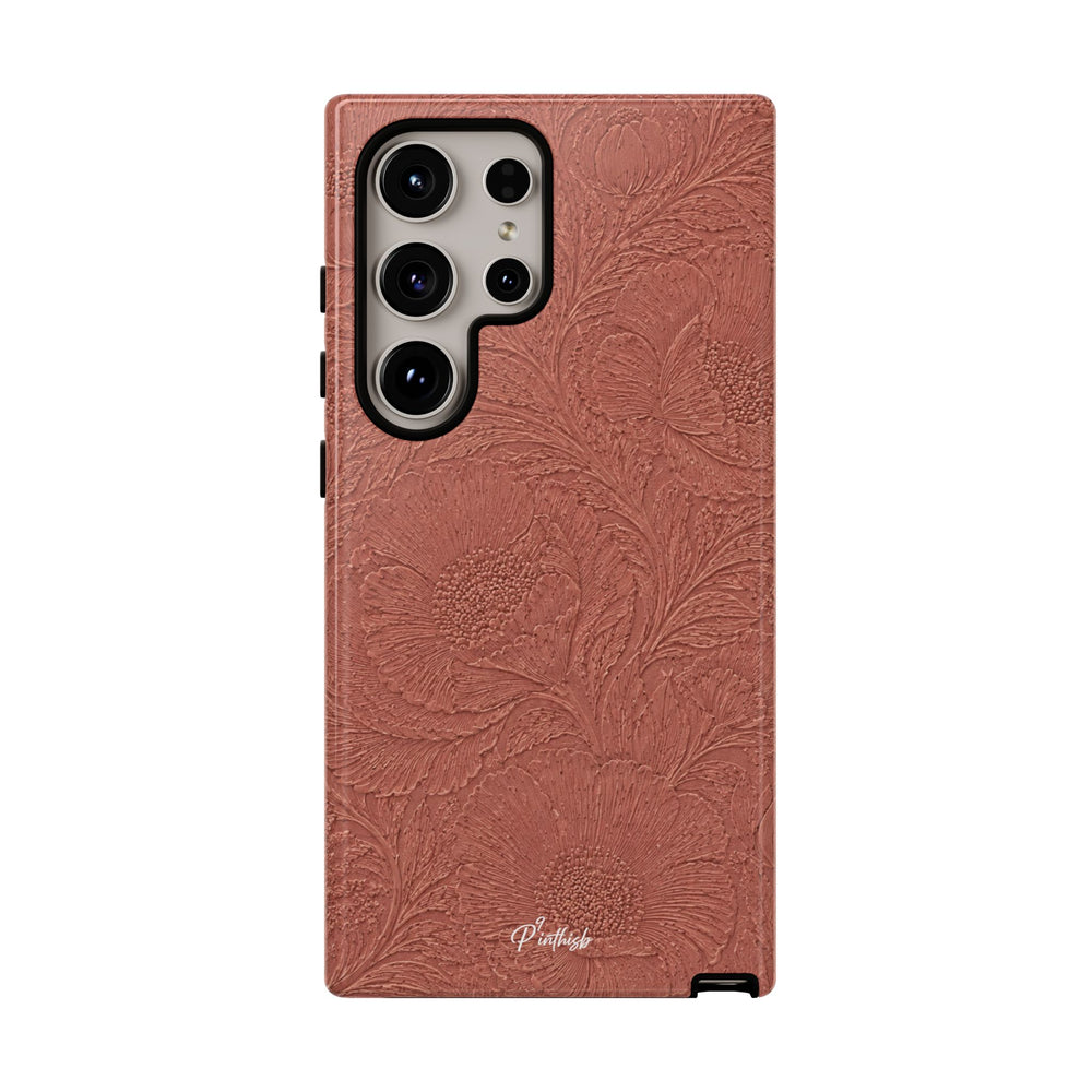 Embossed Floral Tough Case