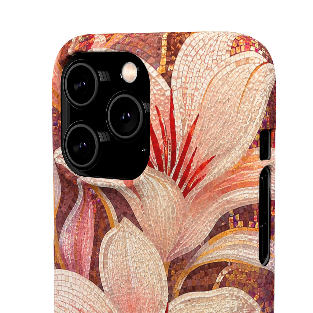 Floral Lily Snap Case