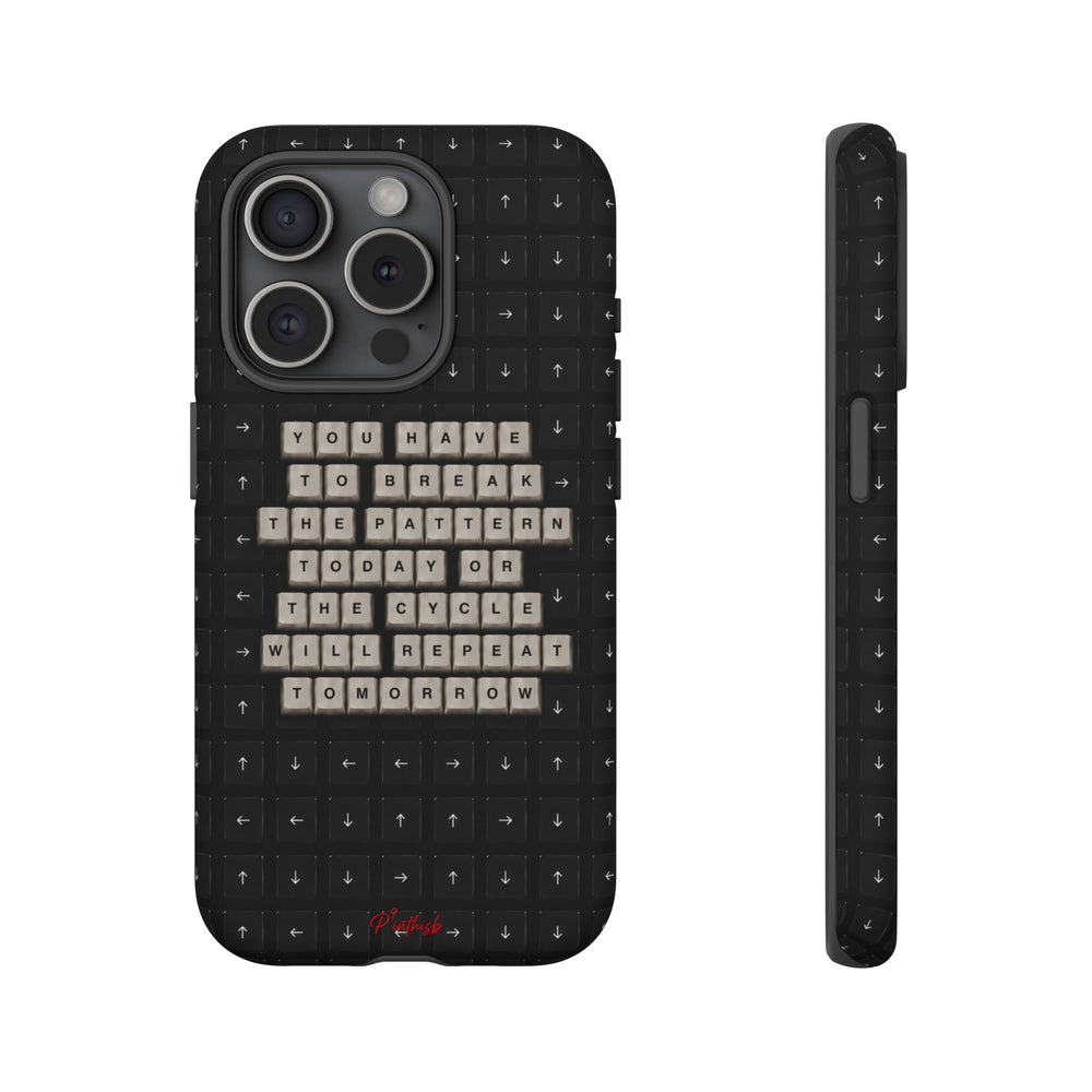 "Break the pattern" Keyboard Tough Case