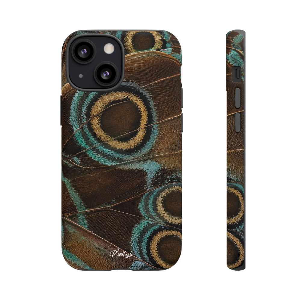 Peacock Feather Pattern Tough Case
