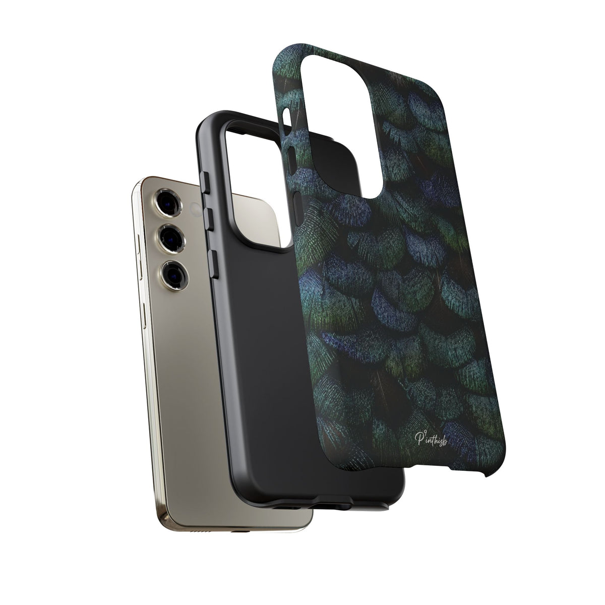 Iridescent Feather Tough Case